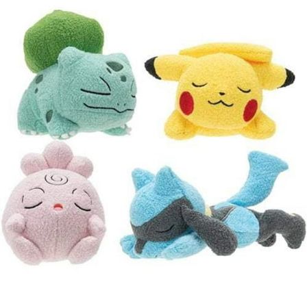 Sleepy Pokemon Assorted Plushie