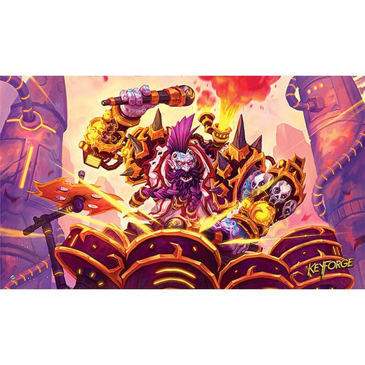 Keyforge: Drummernaut Playmat