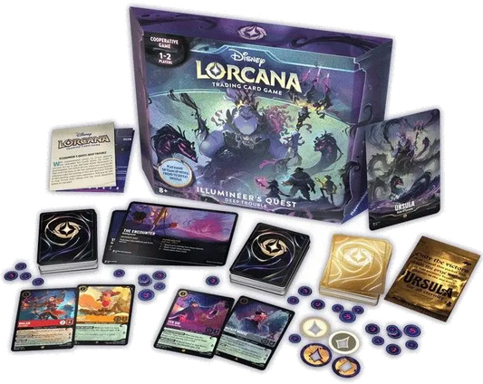 Disney Lorcana Trading Card: Illumineer's Quest - Deep Trouble