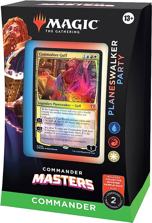 Commander Masters Planeswalker Party