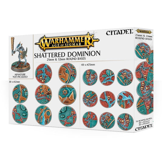 Shattered Dominion: 25MM & 32MM Round Bases