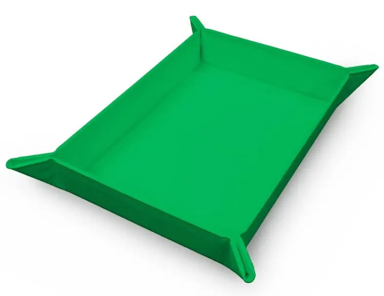 Ultra Pro Magnetic Foldable Dice Rolling Tray: Vivid Green