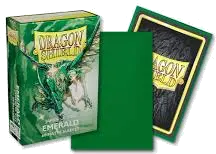 Dragon Shield - Japanese Size Matte Sleeves - Emerald (60 Sleeves)