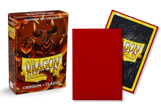 Dragon Shield - JPN Sleeves - Classic Crimson 60