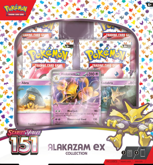 Scarlet & Violet 151 Alakazam Ex Collection Box
