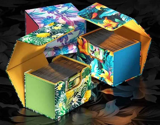 Ultimate Guard Deckbox Sidewinder 100+ Floral Places II - Miami Pink