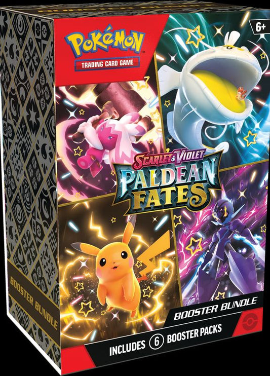 Pokemon SV 4.5 Paldean Fates - Booster Bundle