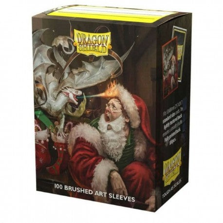 Dragon Shield - 100 Brushed Christmas 2021
