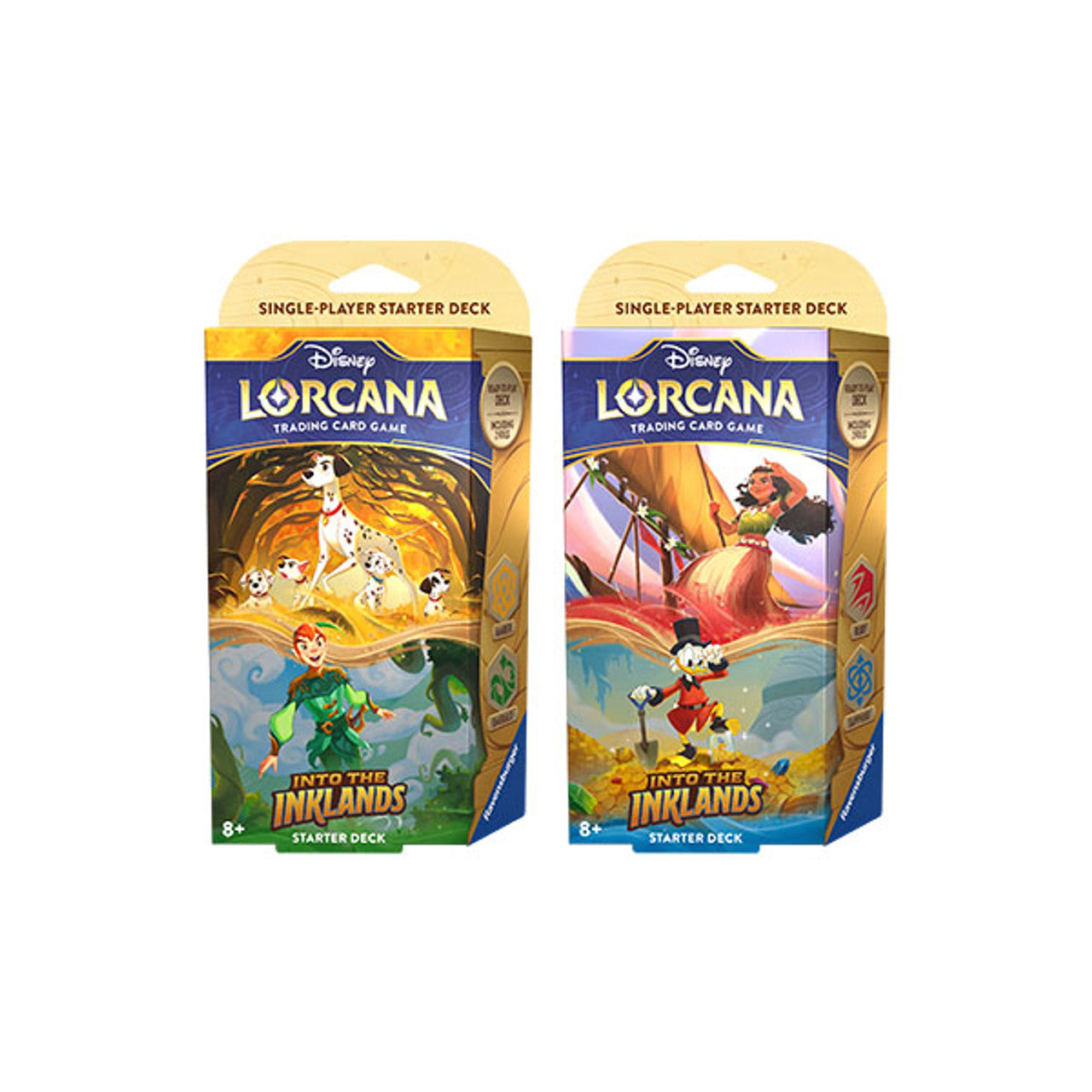 Disney Lorcana Into the Inklands Starter Deck Ruby & Sapphire