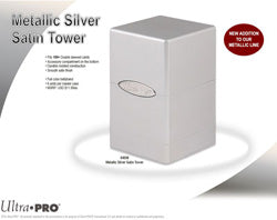 Satin Tower - Metallic Silver