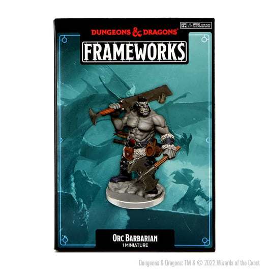 D&D Mini: Frameworks Orc Barbarian