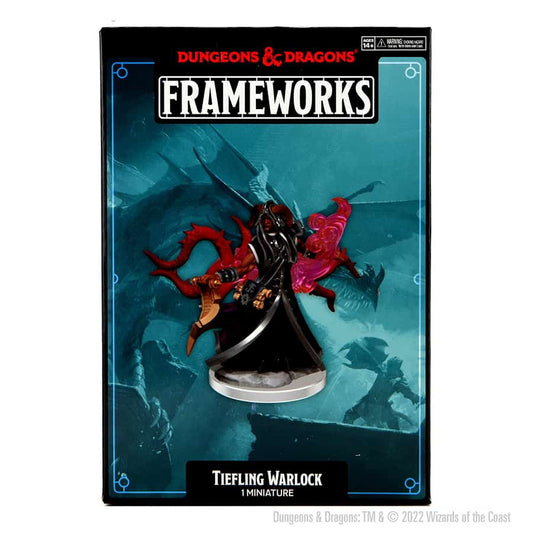 D&D Mini: Frameworks Tiefling Warlock